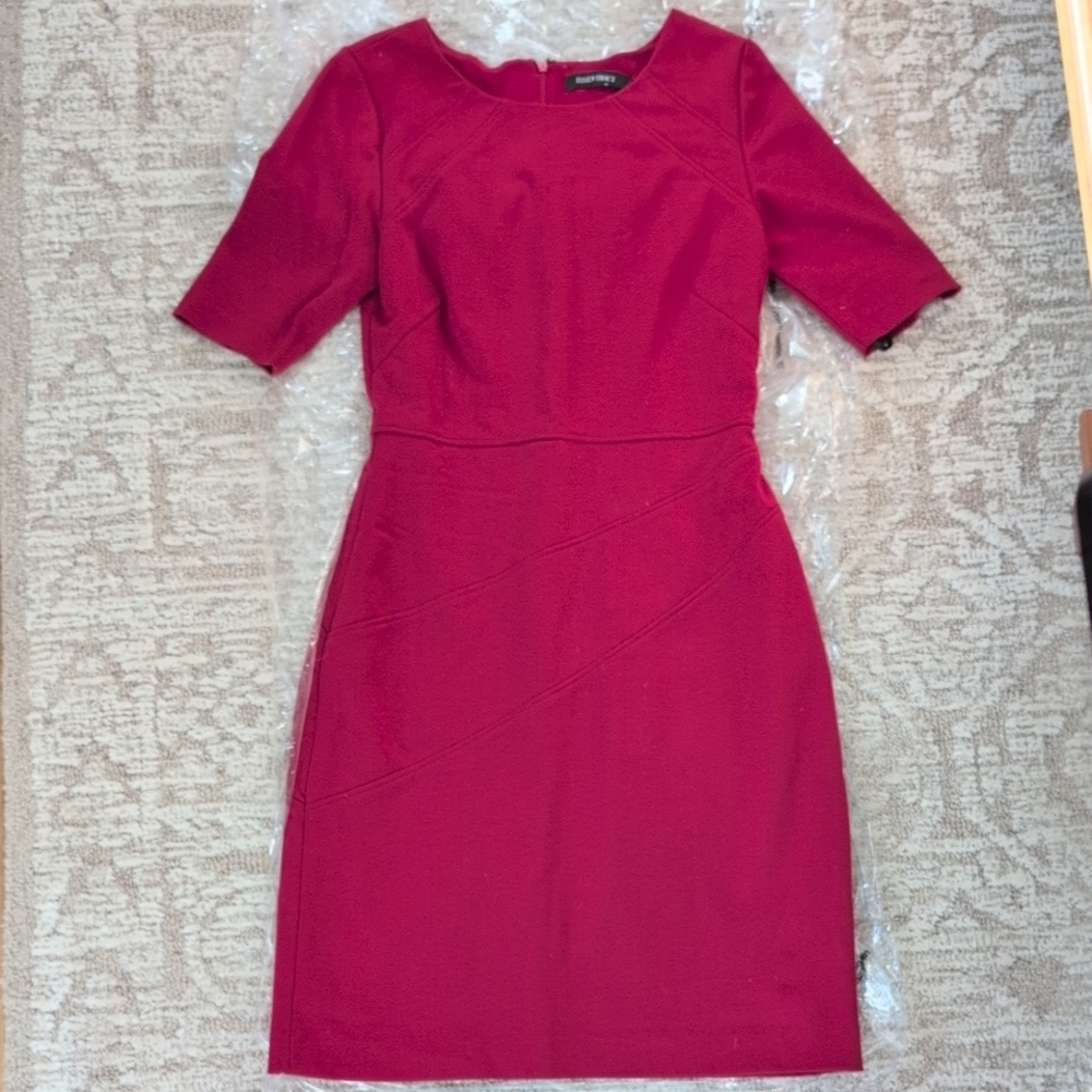 Elegant Red Women's Ellen Tracy Dress Sz 10